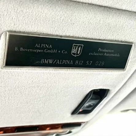 BMW Alpina B12 — фото 12